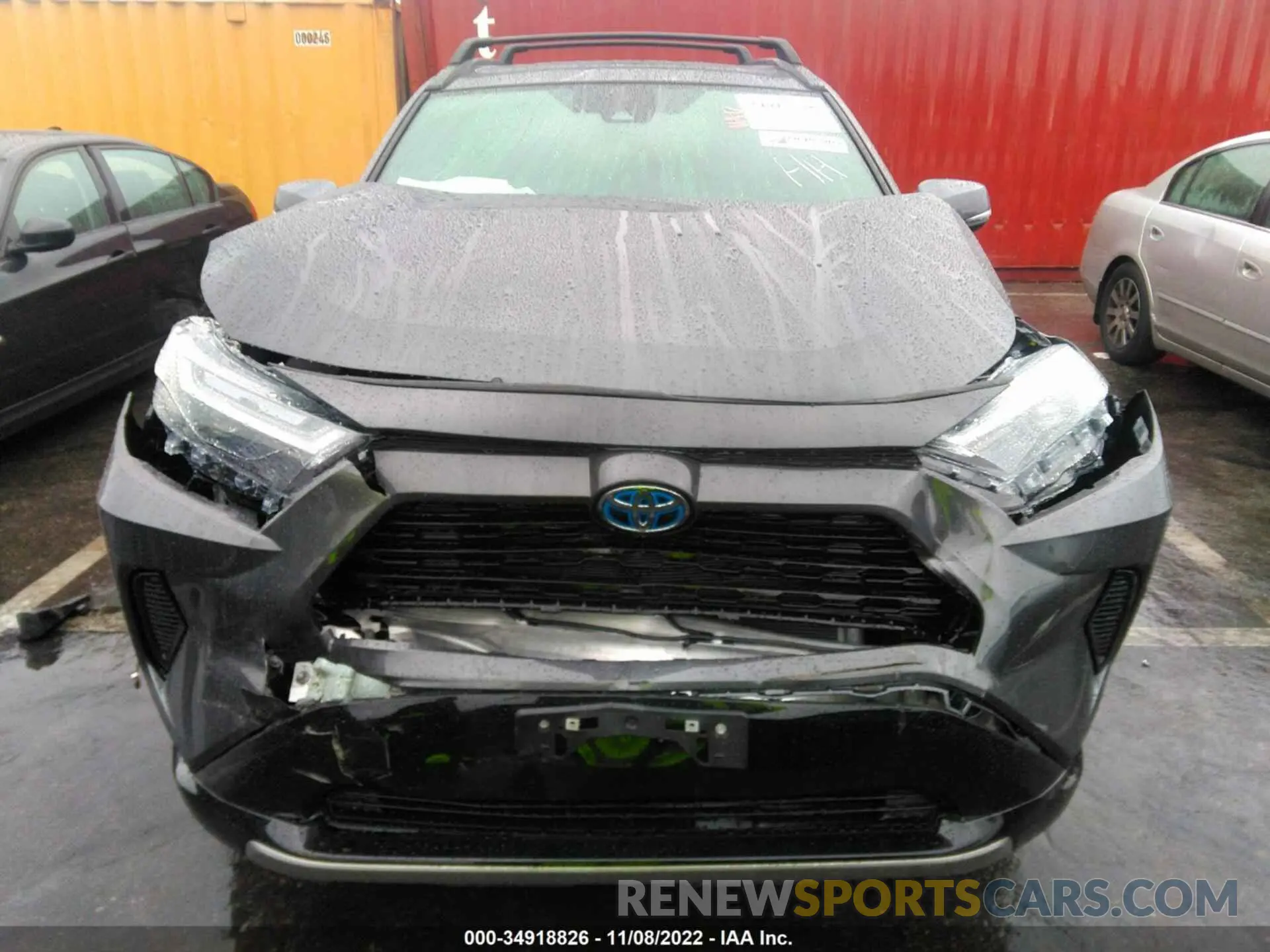 6 fotografías del automóvil dañado 2T3T6RFV1NW031666 TOYOTA RAV4 2022