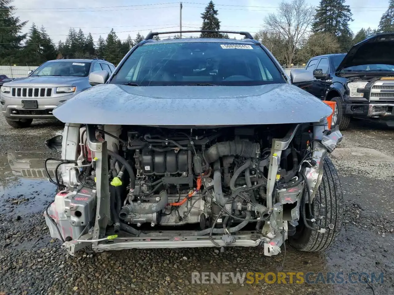 5 fotografías del automóvil dañado 2T3T6RFV4NW031435 TOYOTA RAV4 2022