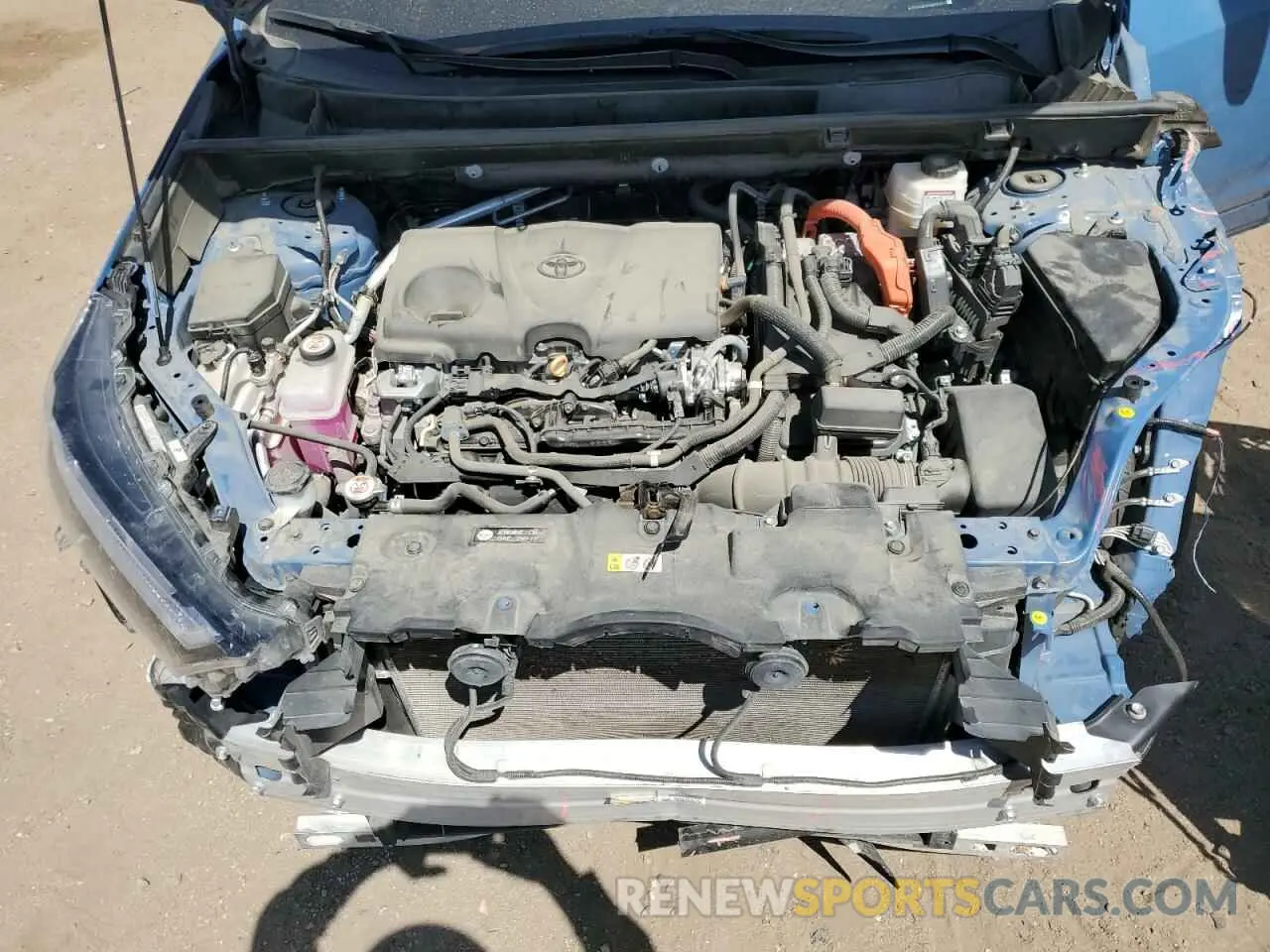 12 fotografías del automóvil dañado 2T3T6RFV4NW033041 TOYOTA RAV4 2022