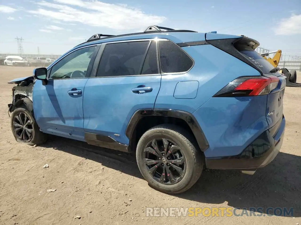 2 fotografías del automóvil dañado 2T3T6RFV4NW033041 TOYOTA RAV4 2022