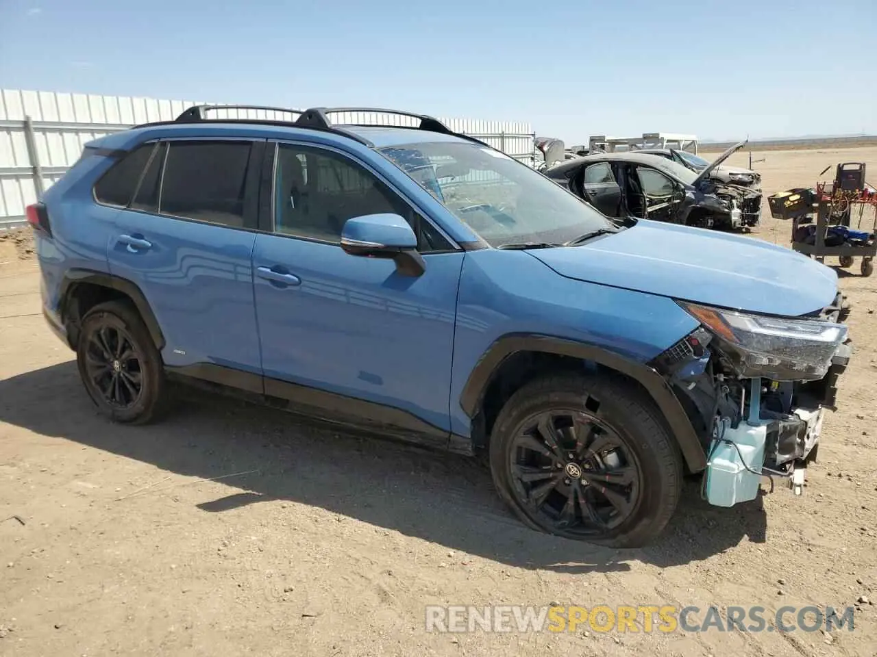 4 fotografías del automóvil dañado 2T3T6RFV4NW033041 TOYOTA RAV4 2022