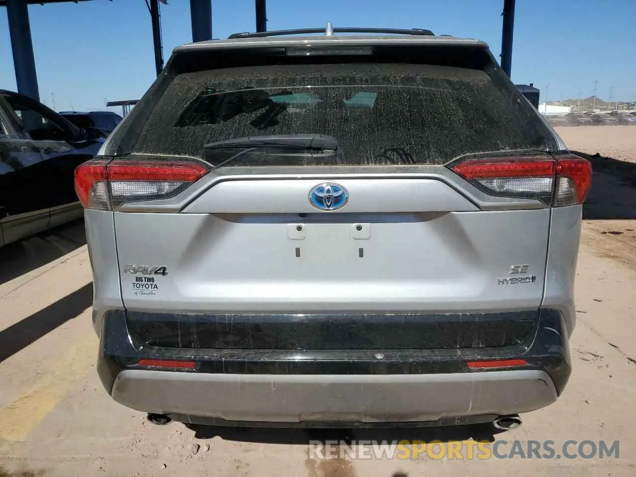 6 fotografías del automóvil dañado 2T3T6RFV8NW032460 TOYOTA RAV4 2022