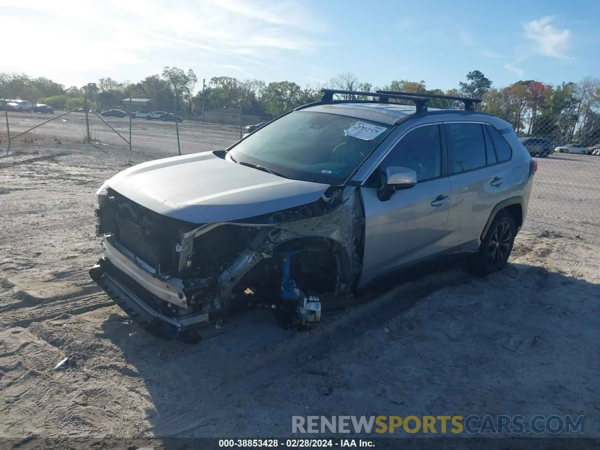 2 fotografías del automóvil dañado 2T3T6RFV8NW034029 TOYOTA RAV4 2022