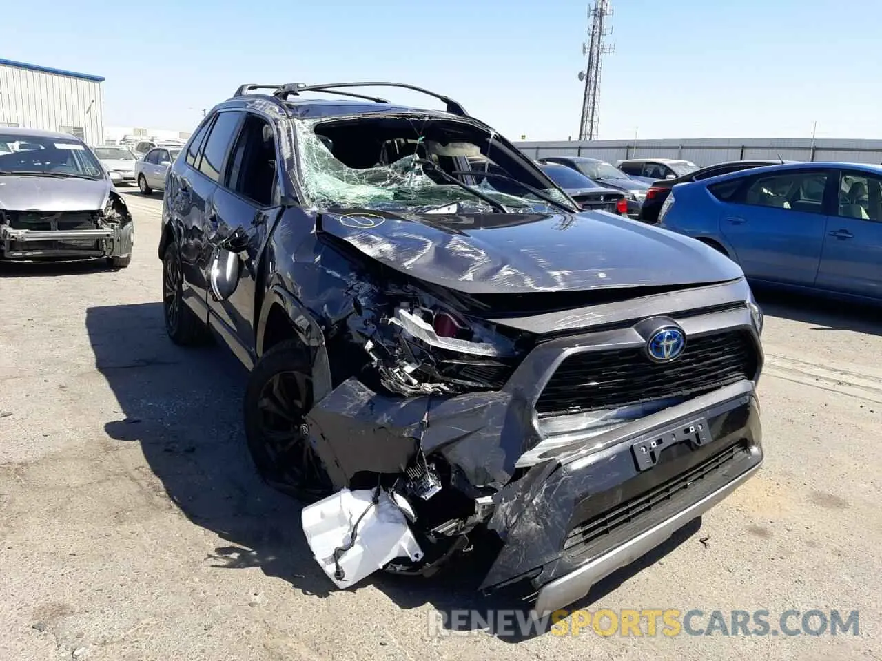 1 fotografías del automóvil dañado 2T3T6RFVXNW030502 TOYOTA RAV4 2022