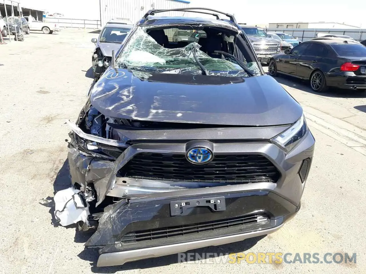 9 fotografías del automóvil dañado 2T3T6RFVXNW030502 TOYOTA RAV4 2022
