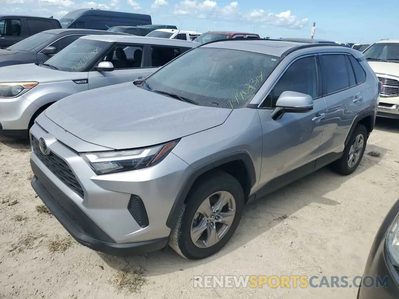 1 fotografías del automóvil dañado 2T3W1RFV0NC178266 TOYOTA RAV4 2022