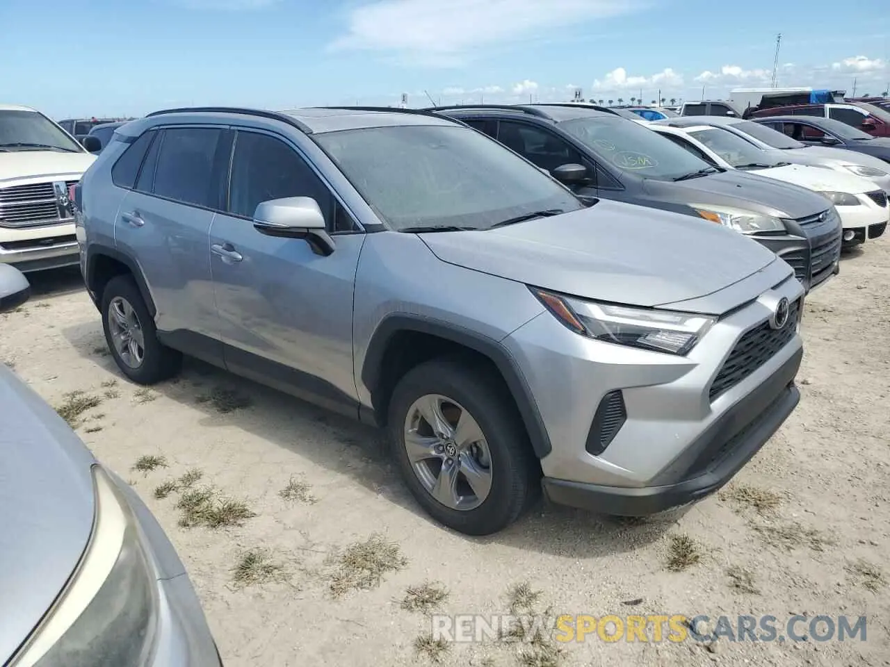 4 fotografías del automóvil dañado 2T3W1RFV0NC178266 TOYOTA RAV4 2022