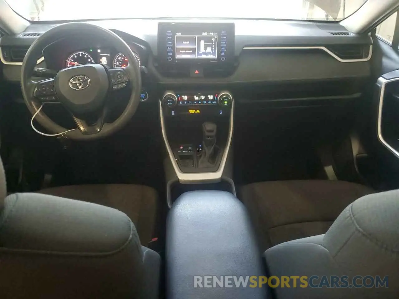 8 fotografías del automóvil dañado 2T3W1RFV0NW190660 TOYOTA RAV4 2022