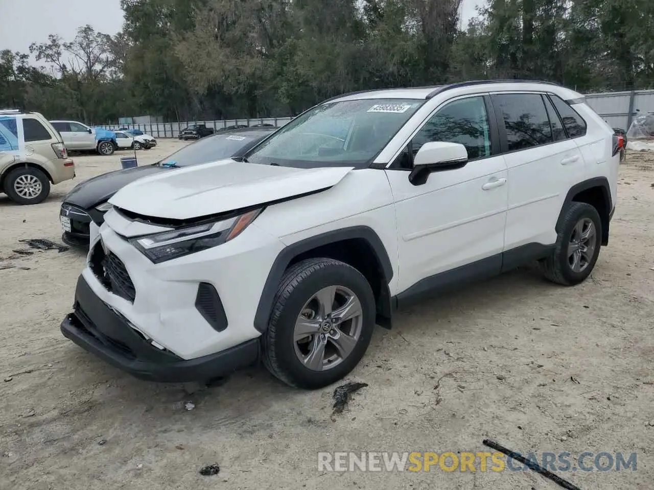 1 fotografías del automóvil dañado 2T3W1RFV0NW192747 TOYOTA RAV4 2022