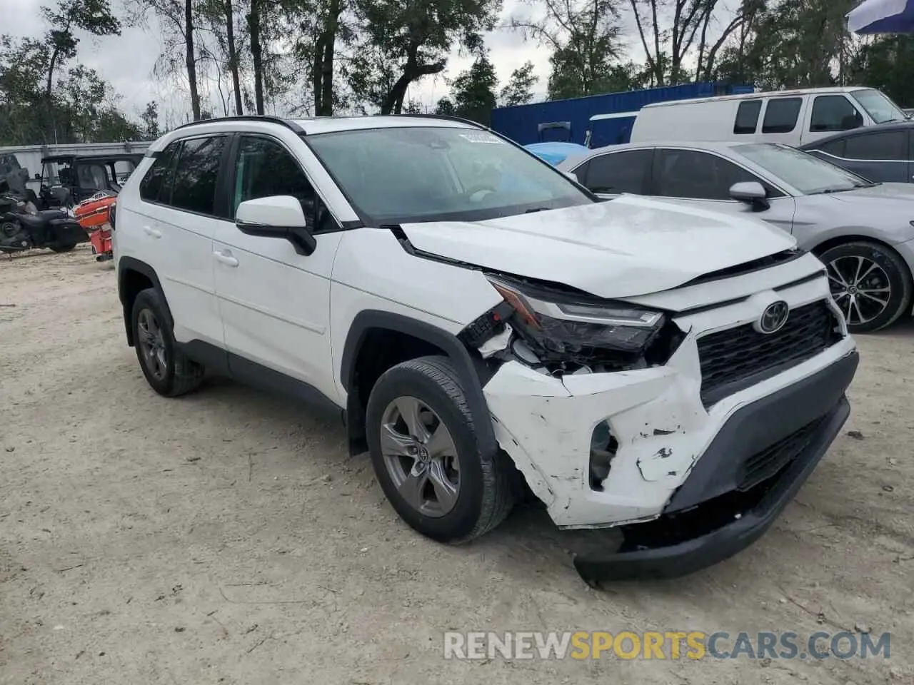 4 fotografías del automóvil dañado 2T3W1RFV0NW192747 TOYOTA RAV4 2022