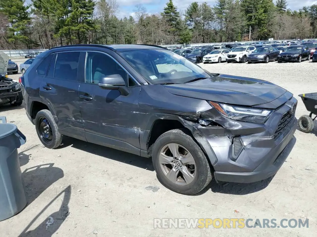 4 fotografías del automóvil dañado 2T3W1RFV0NW210857 TOYOTA RAV4 2022