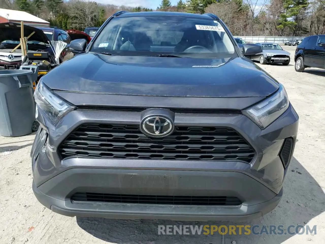 5 fotografías del automóvil dañado 2T3W1RFV0NW210857 TOYOTA RAV4 2022