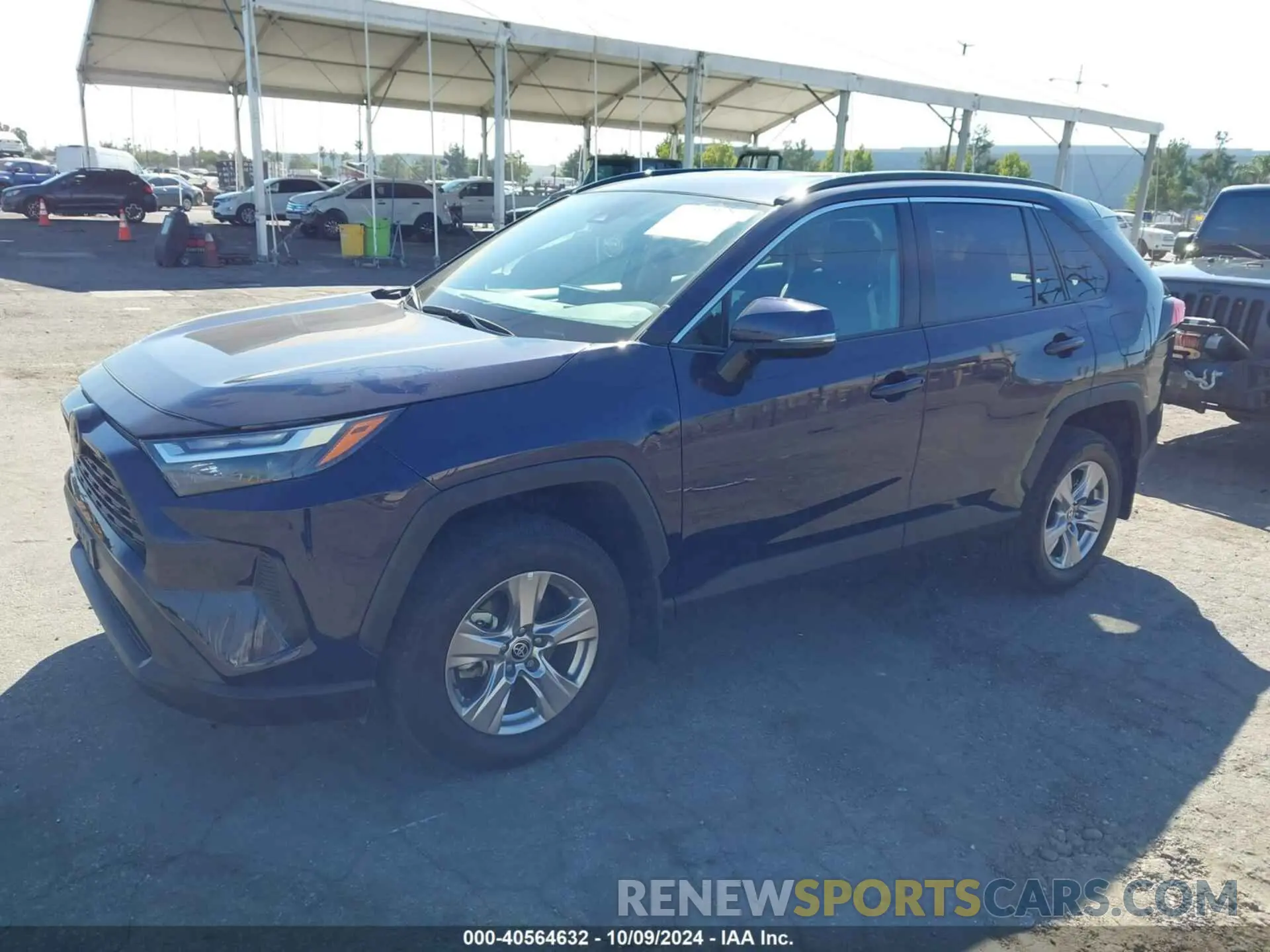 2 fotografías del automóvil dañado 2T3W1RFV0NW220305 TOYOTA RAV4 2022