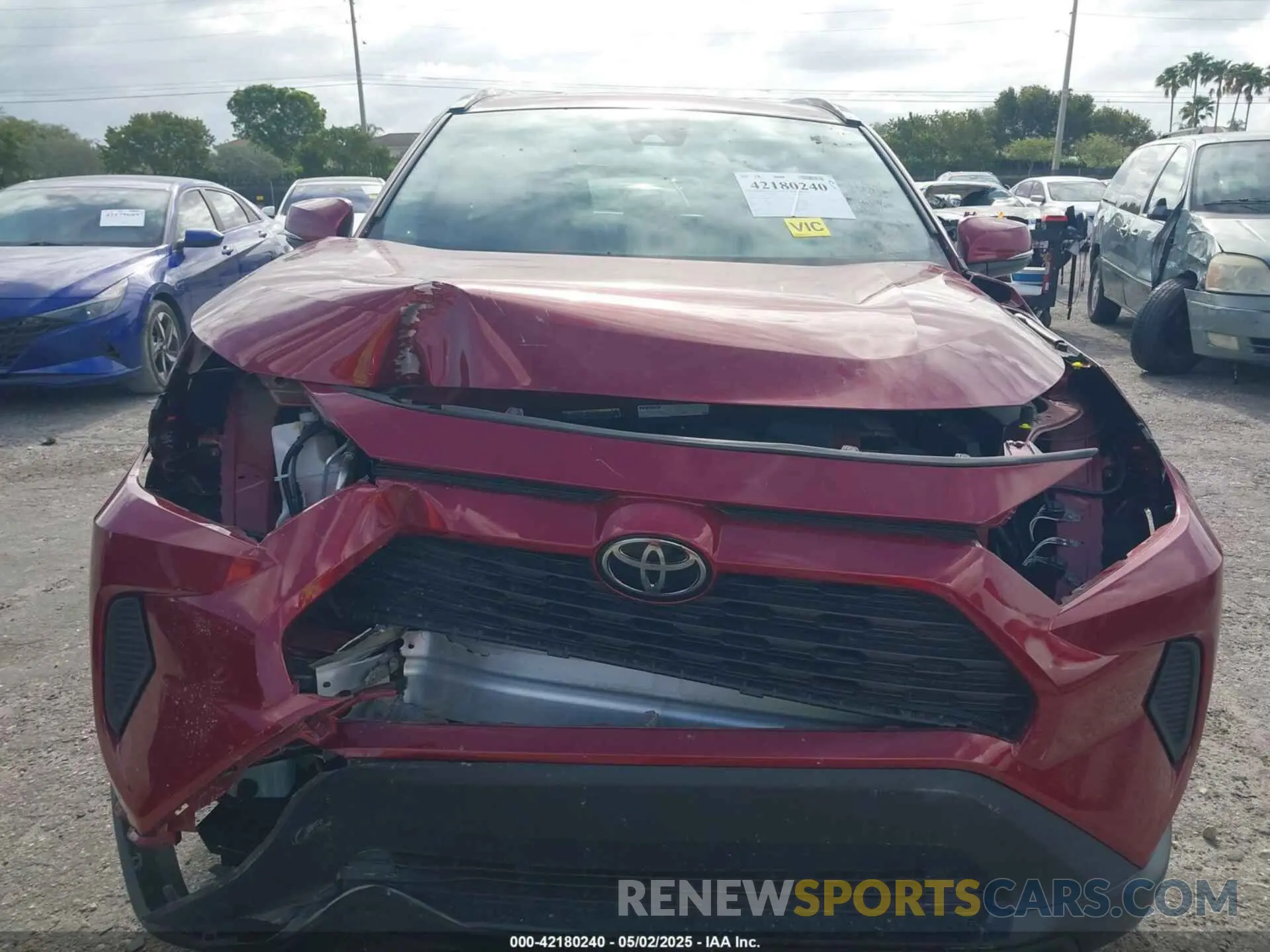 12 fotografías del automóvil dañado 2T3W1RFV0NW232535 TOYOTA RAV4 2022