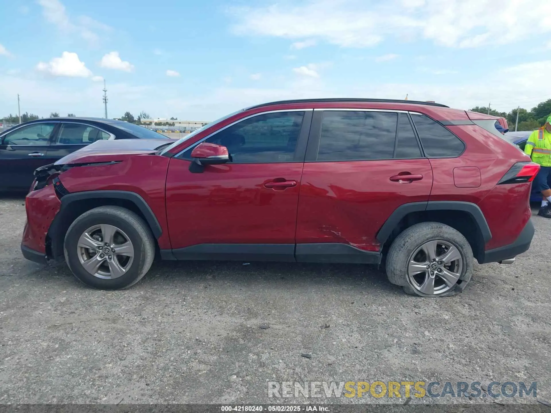 6 fotografías del automóvil dañado 2T3W1RFV0NW232535 TOYOTA RAV4 2022