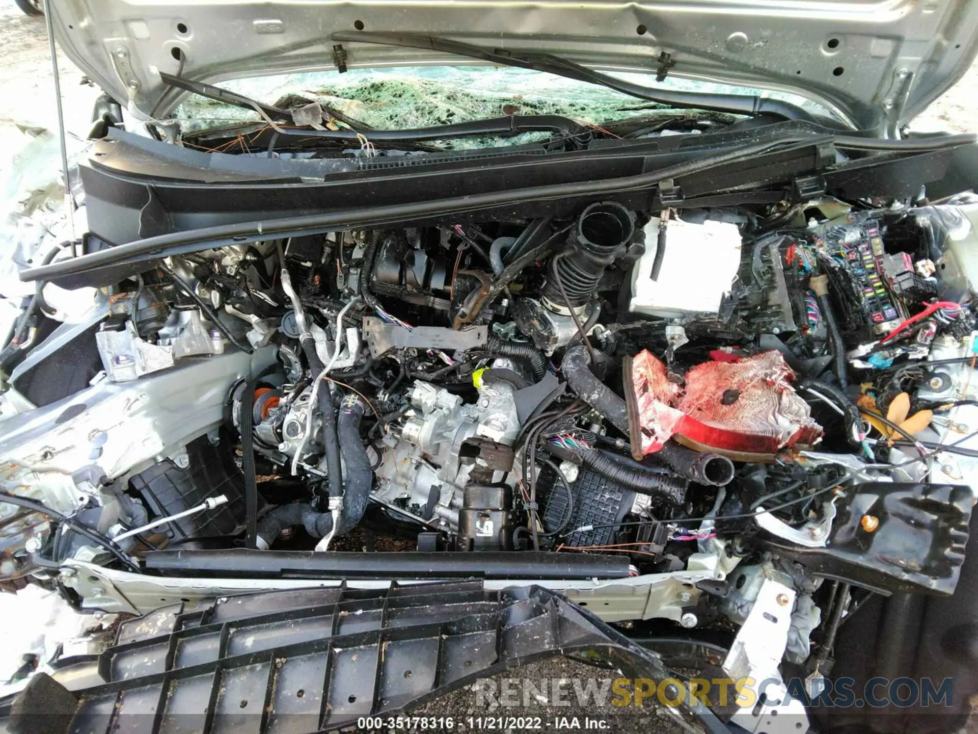 10 fotografías del automóvil dañado 2T3W1RFV1NC196212 TOYOTA RAV4 2022