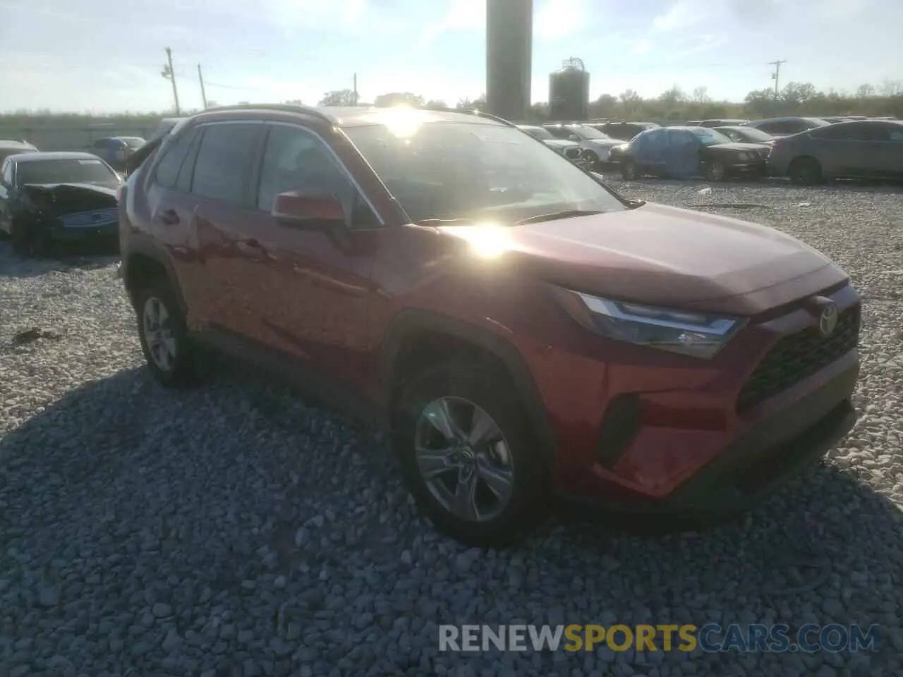 1 fotografías del automóvil dañado 2T3W1RFV1NW186326 TOYOTA RAV4 2022