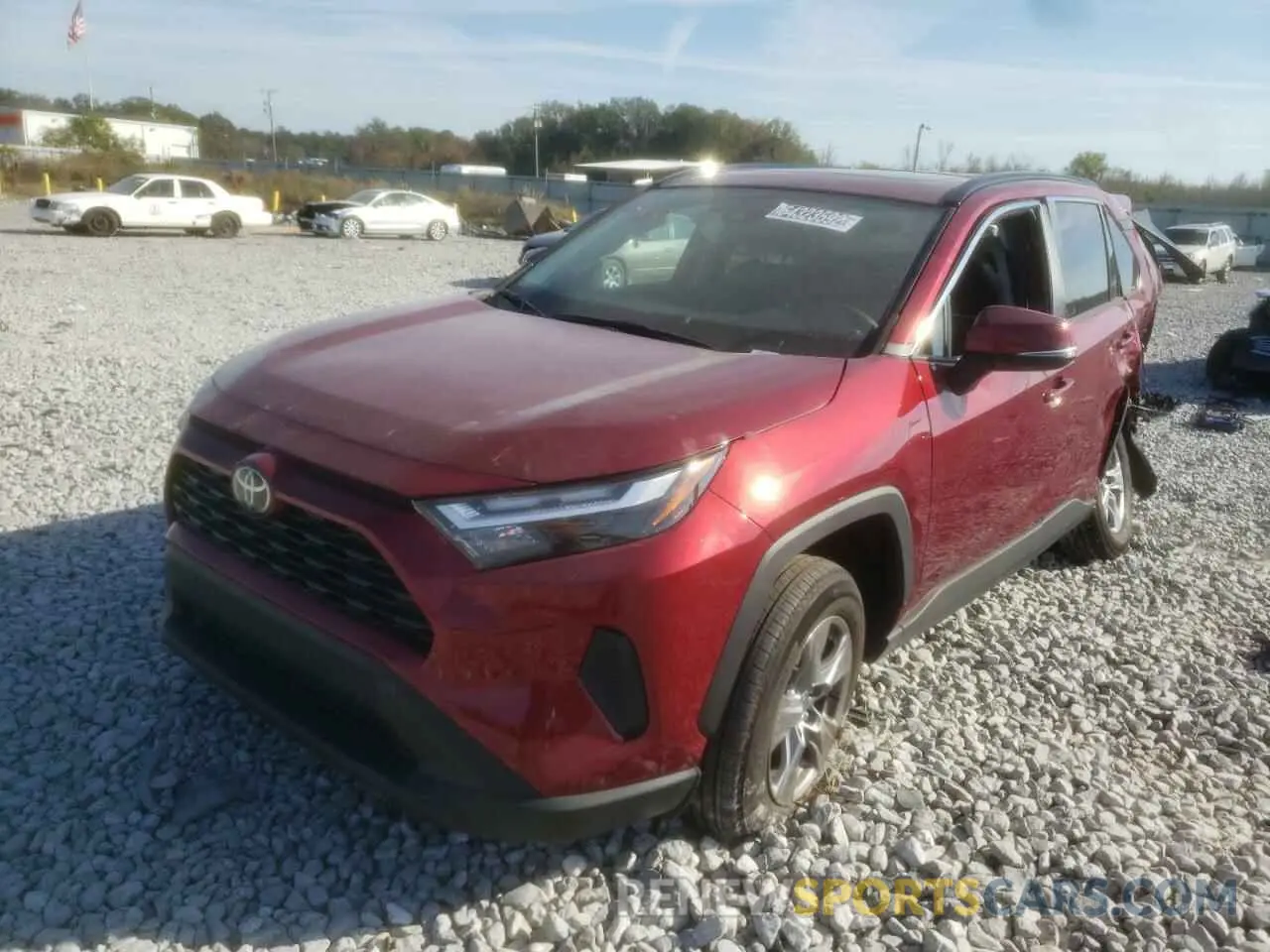 2 fotografías del automóvil dañado 2T3W1RFV1NW186326 TOYOTA RAV4 2022