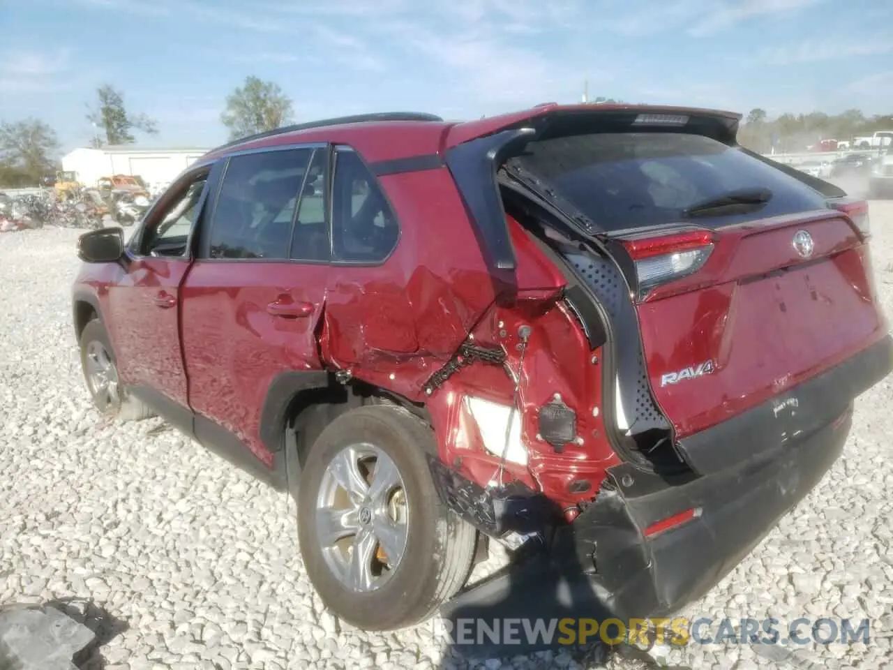 3 fotografías del automóvil dañado 2T3W1RFV1NW186326 TOYOTA RAV4 2022