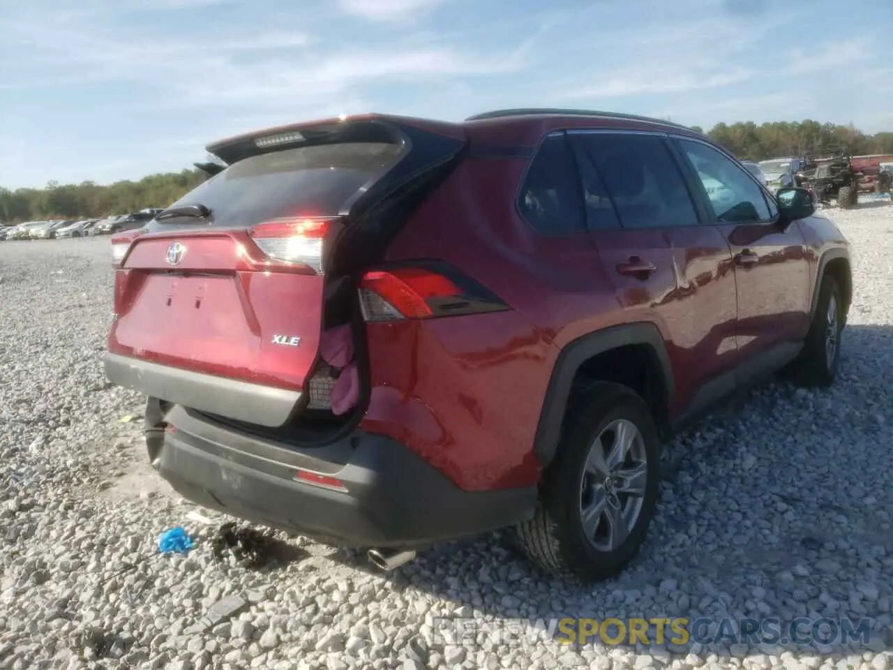 4 fotografías del automóvil dañado 2T3W1RFV1NW186326 TOYOTA RAV4 2022