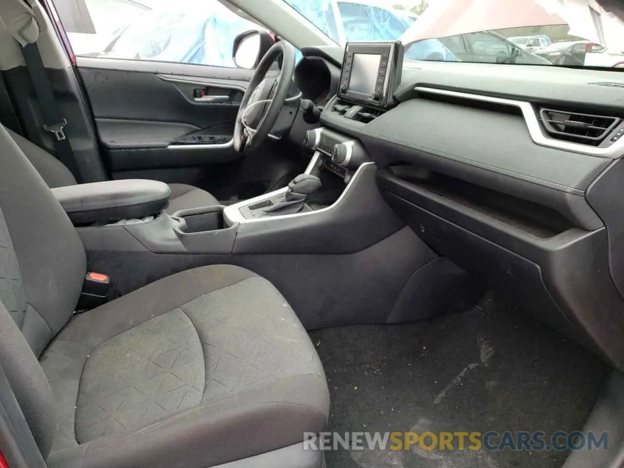 5 fotografías del automóvil dañado 2T3W1RFV1NW186326 TOYOTA RAV4 2022