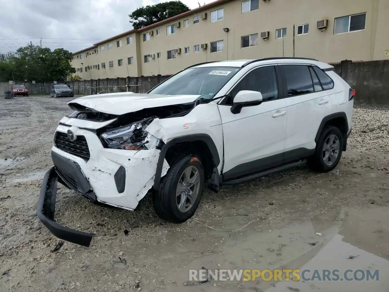 1 fotografías del automóvil dañado 2T3W1RFV2NC175742 TOYOTA RAV4 2022