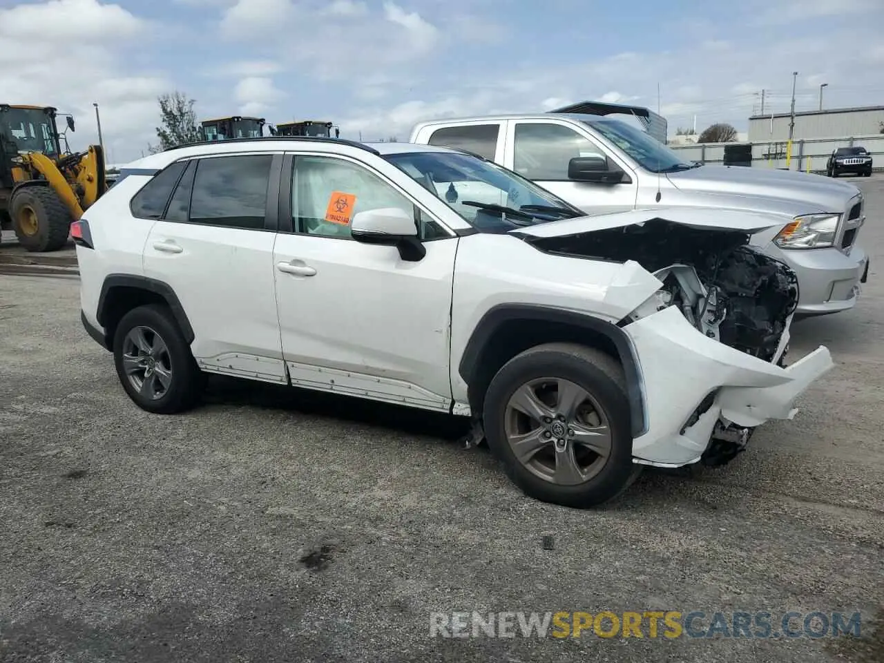 4 fotografías del automóvil dañado 2T3W1RFV2NC197806 TOYOTA RAV4 2022