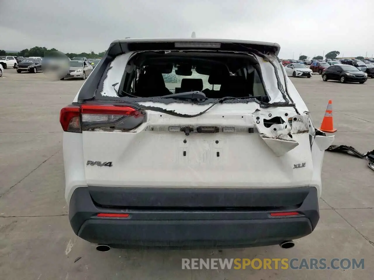 6 fotografías del automóvil dañado 2T3W1RFV2NC209825 TOYOTA RAV4 2022