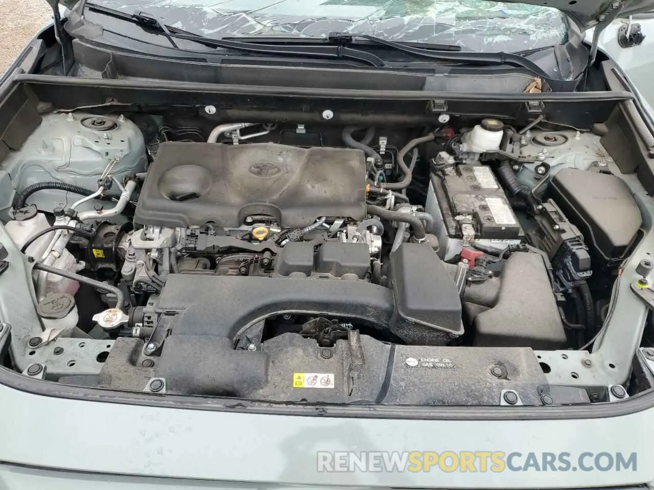11 fotografías del automóvil dañado 2T3W1RFV2NW197867 TOYOTA RAV4 2022