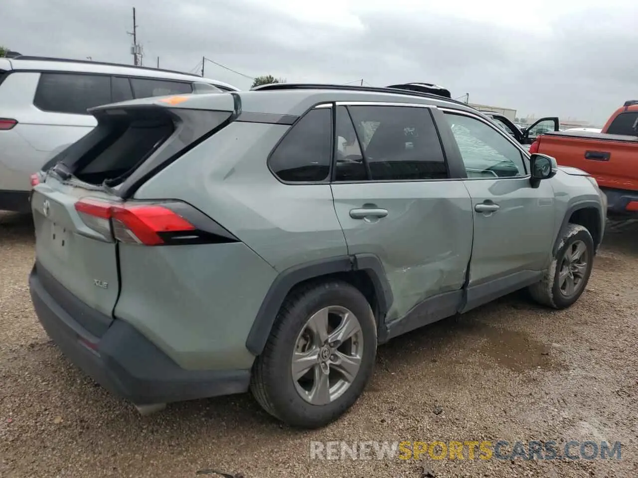 3 fotografías del automóvil dañado 2T3W1RFV2NW197867 TOYOTA RAV4 2022