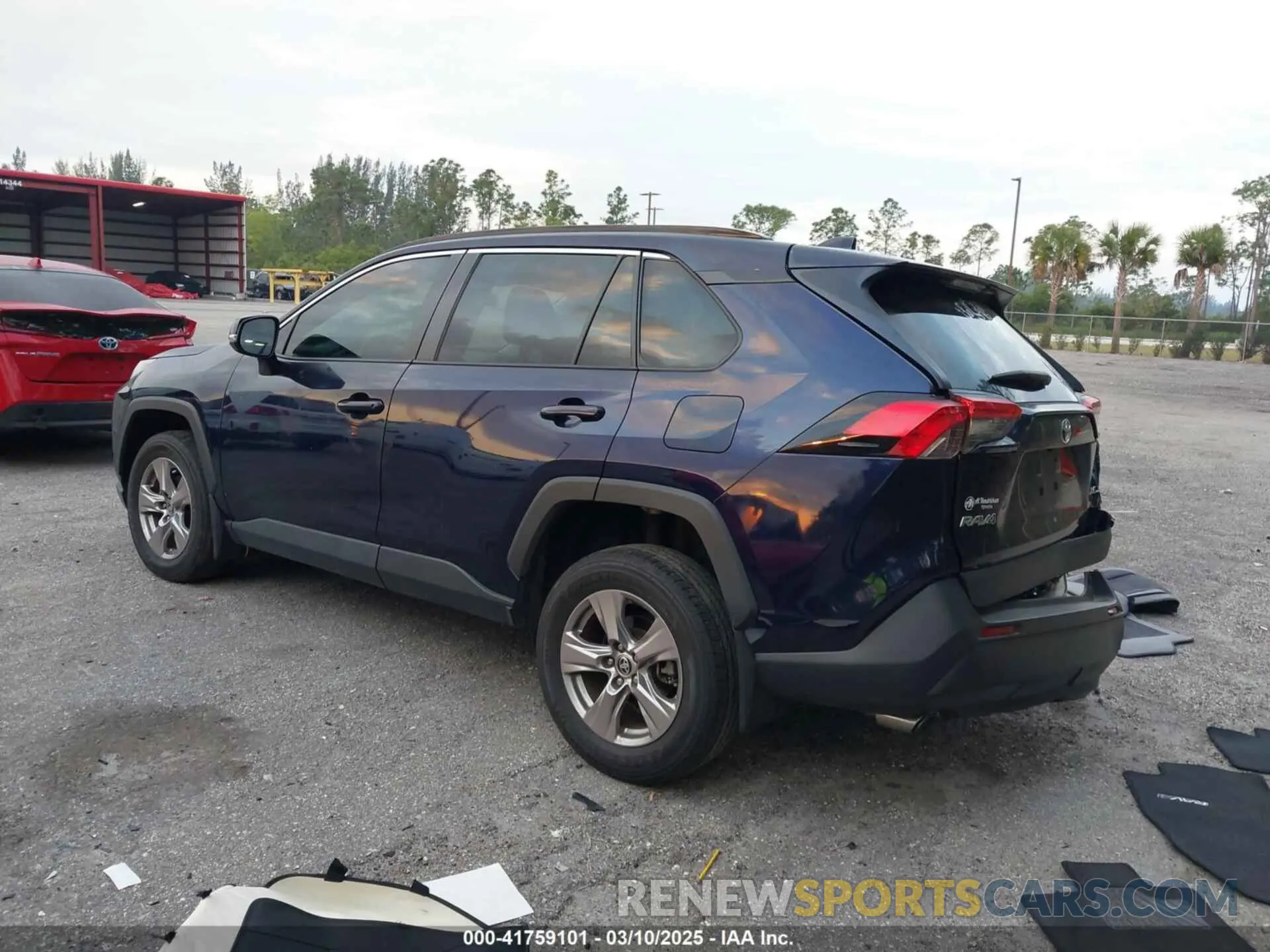 3 fotografías del automóvil dañado 2T3W1RFV2NW227451 TOYOTA RAV4 2022