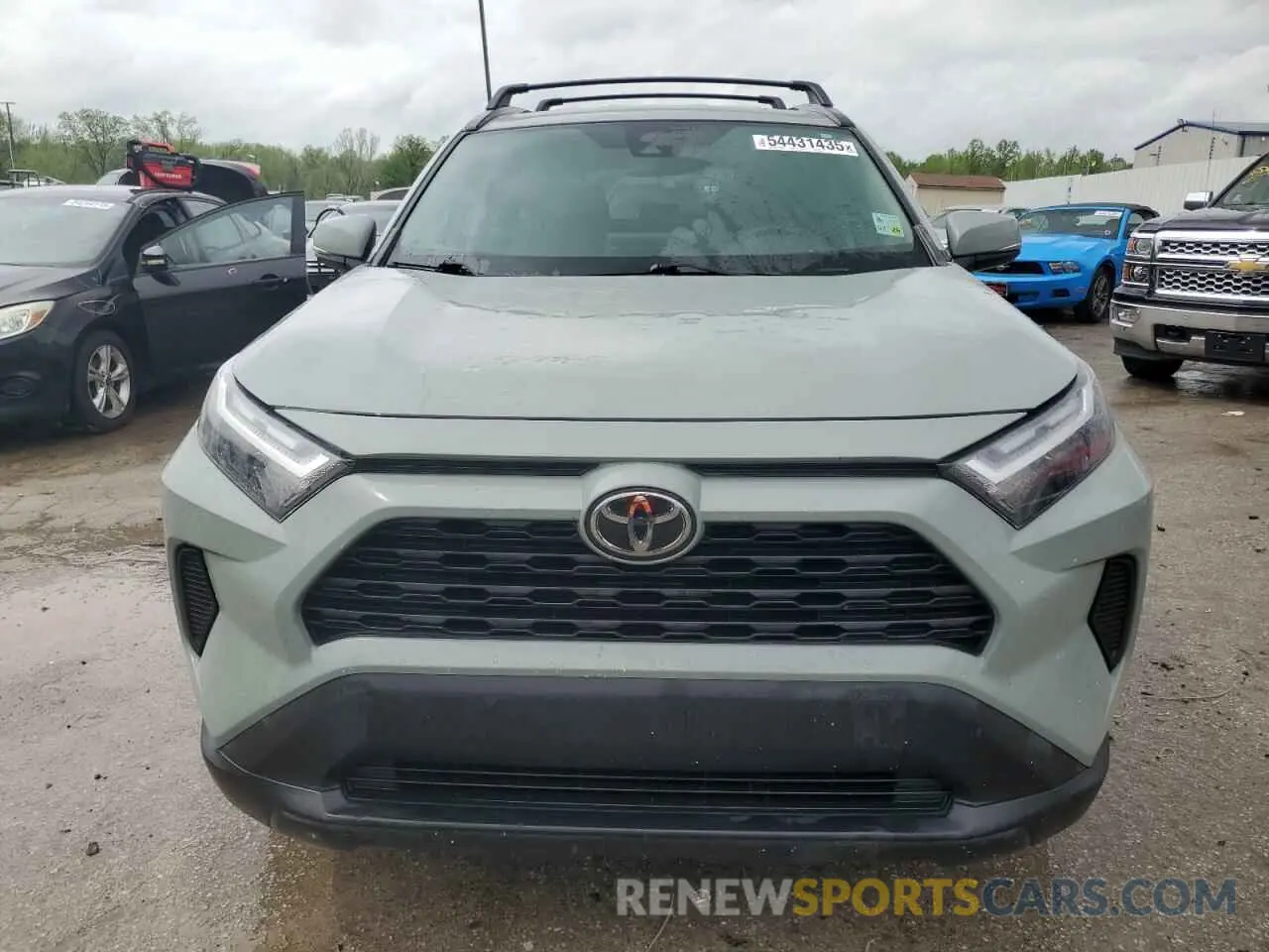 5 fotografías del automóvil dañado 2T3W1RFV2NW237364 TOYOTA RAV4 2022