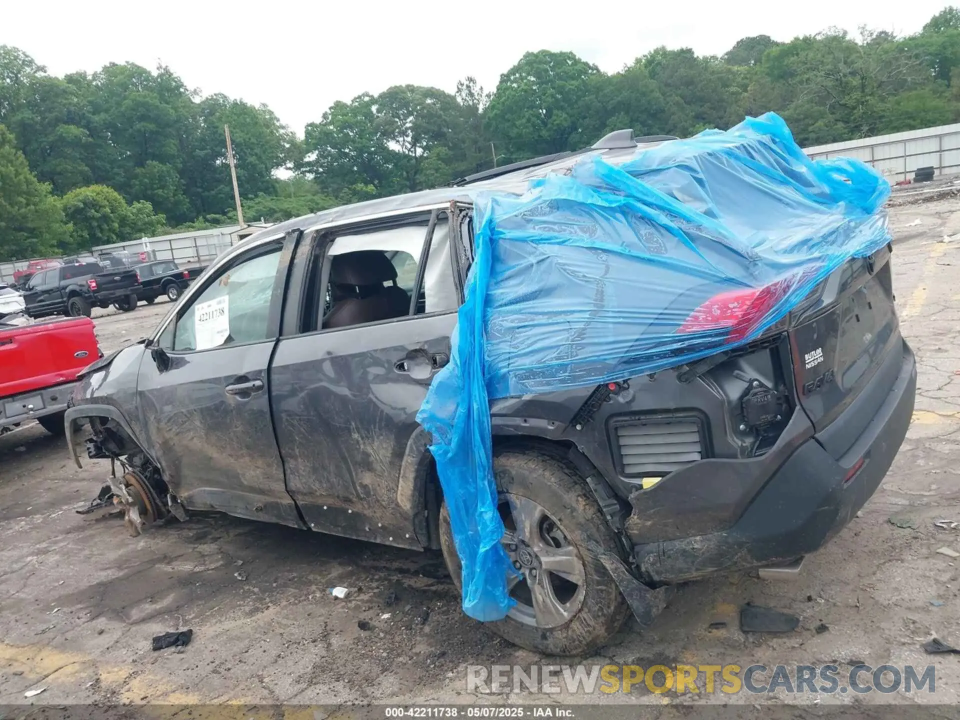 13 fotografías del automóvil dañado 2T3W1RFV3NC179122 TOYOTA RAV4 2022