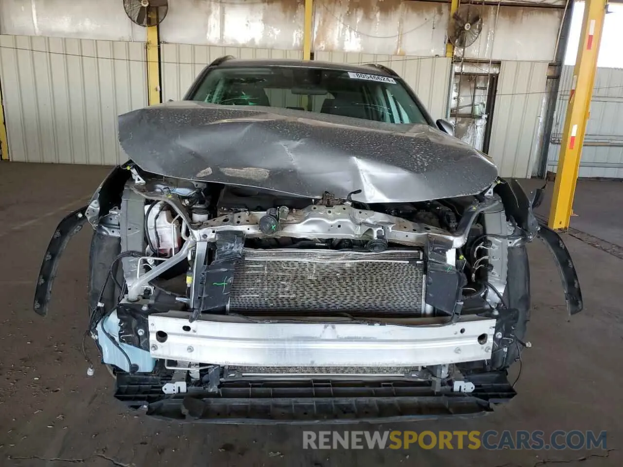 5 fotografías del automóvil dañado 2T3W1RFV3NW190409 TOYOTA RAV4 2022