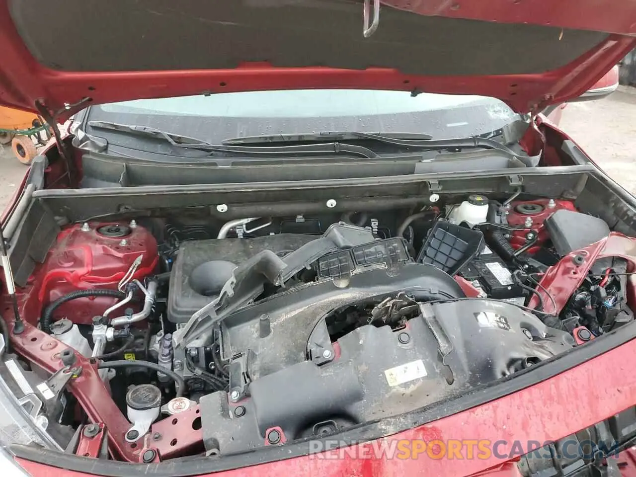 12 fotografías del automóvil dañado 2T3W1RFV3NW200565 TOYOTA RAV4 2022