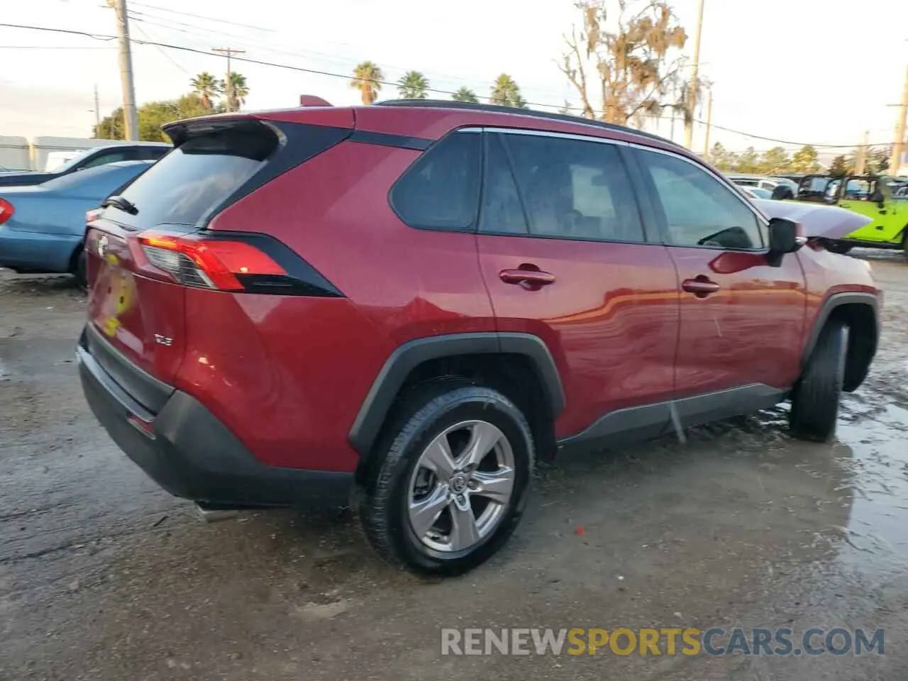 3 fotografías del automóvil dañado 2T3W1RFV3NW200565 TOYOTA RAV4 2022