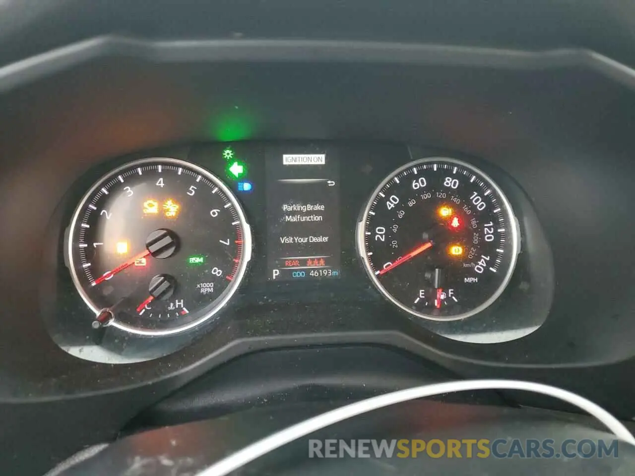 9 fotografías del automóvil dañado 2T3W1RFV3NW200565 TOYOTA RAV4 2022