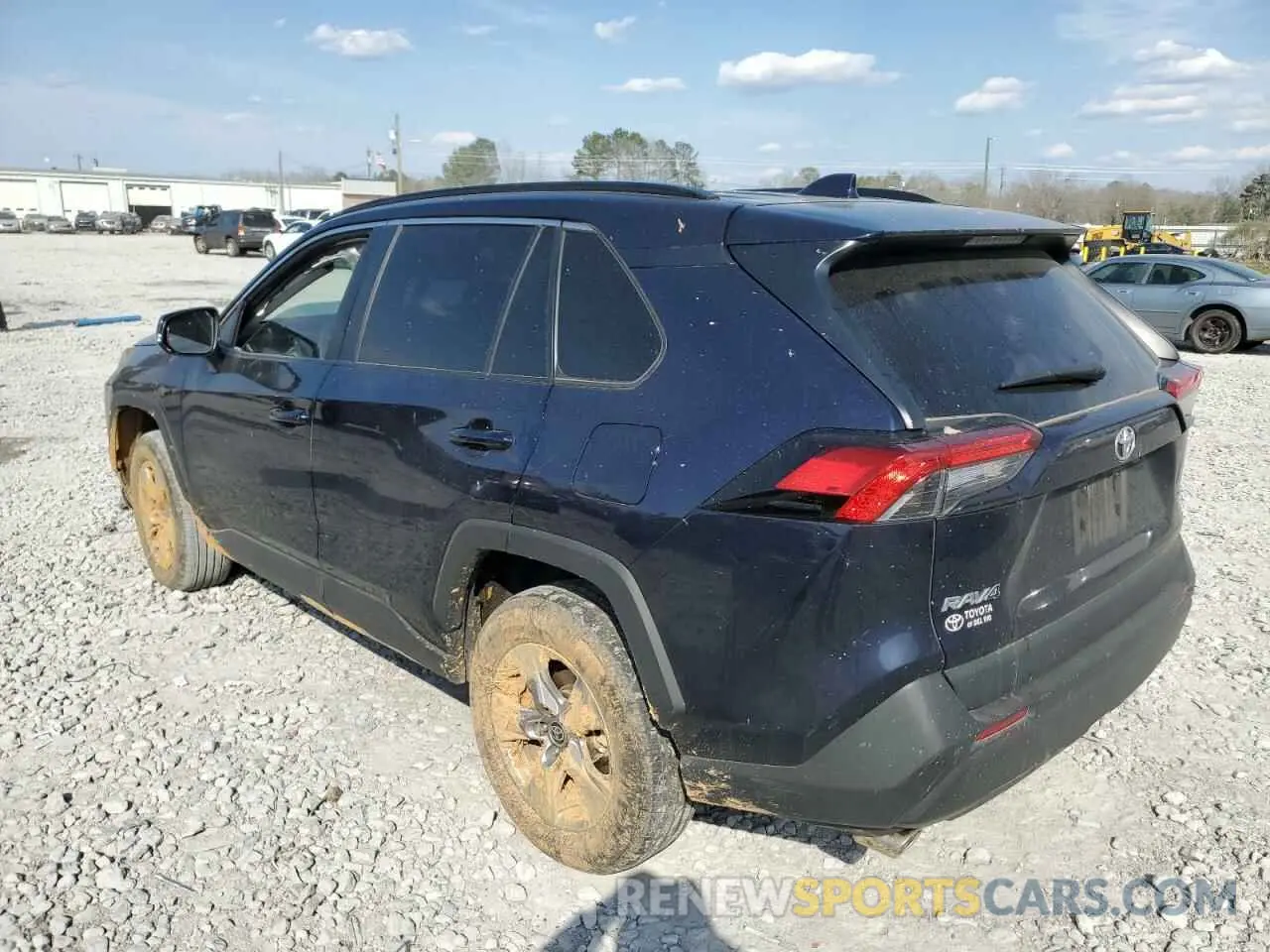 2 fotografías del automóvil dañado 2T3W1RFV3NW210660 TOYOTA RAV4 2022
