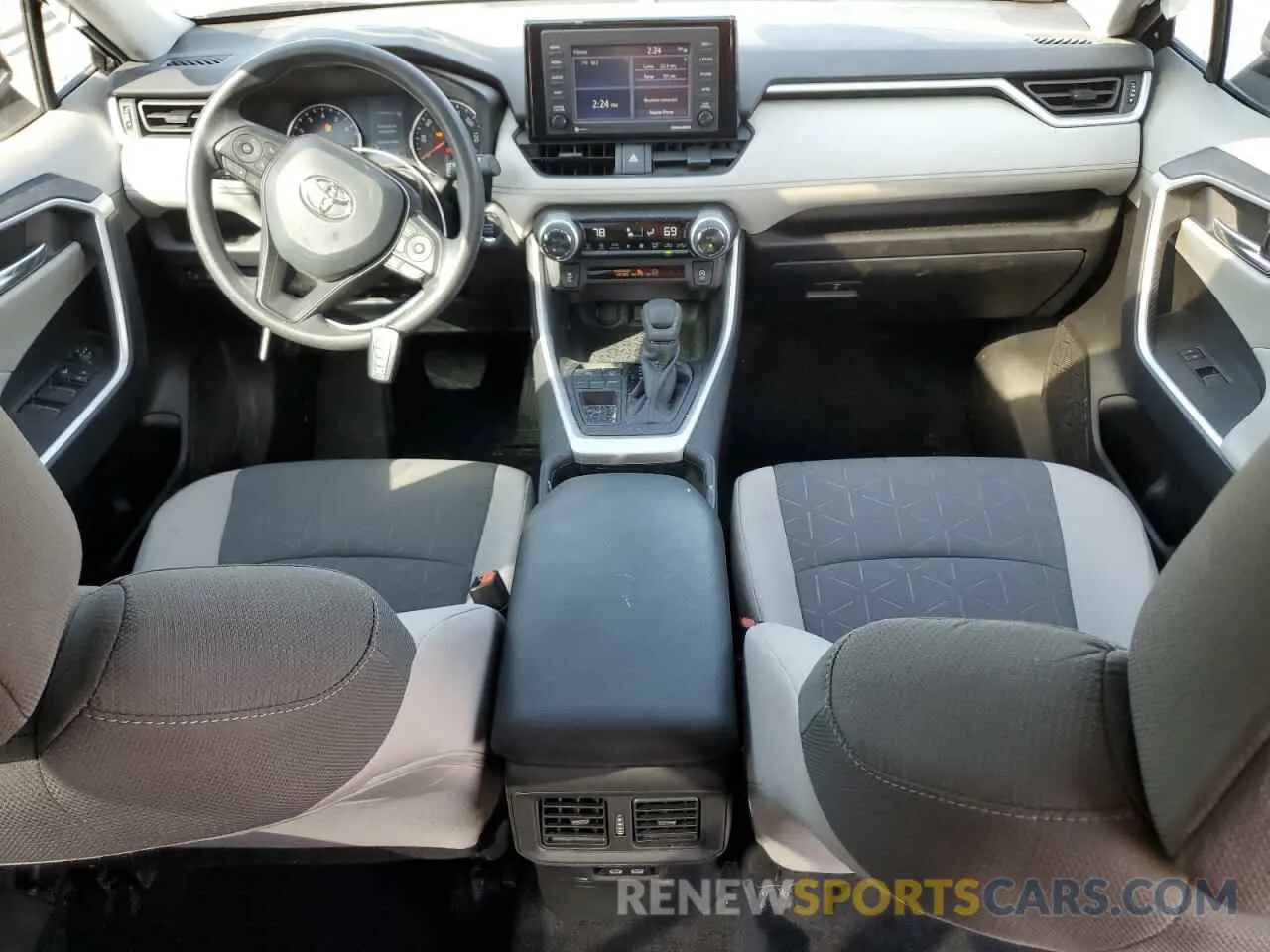 8 fotografías del automóvil dañado 2T3W1RFV3NW210660 TOYOTA RAV4 2022