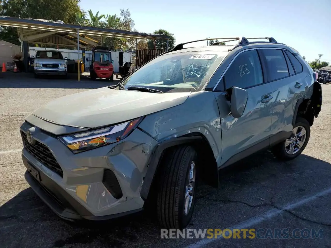 2 fotografías del automóvil dañado 2T3W1RFV3NW222808 TOYOTA RAV4 2022