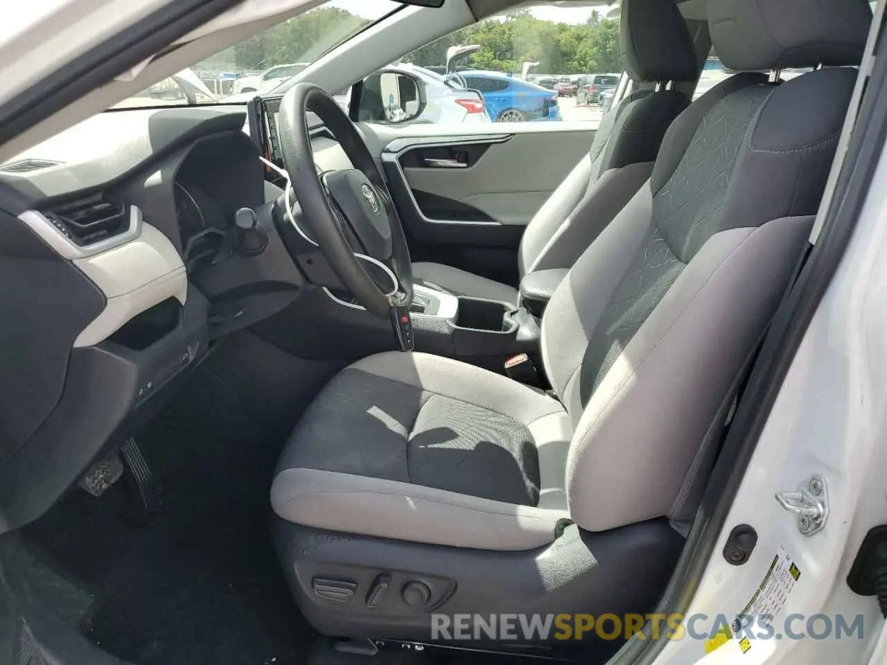 7 fotografías del automóvil dañado 2T3W1RFV3NW223778 TOYOTA RAV4 2022