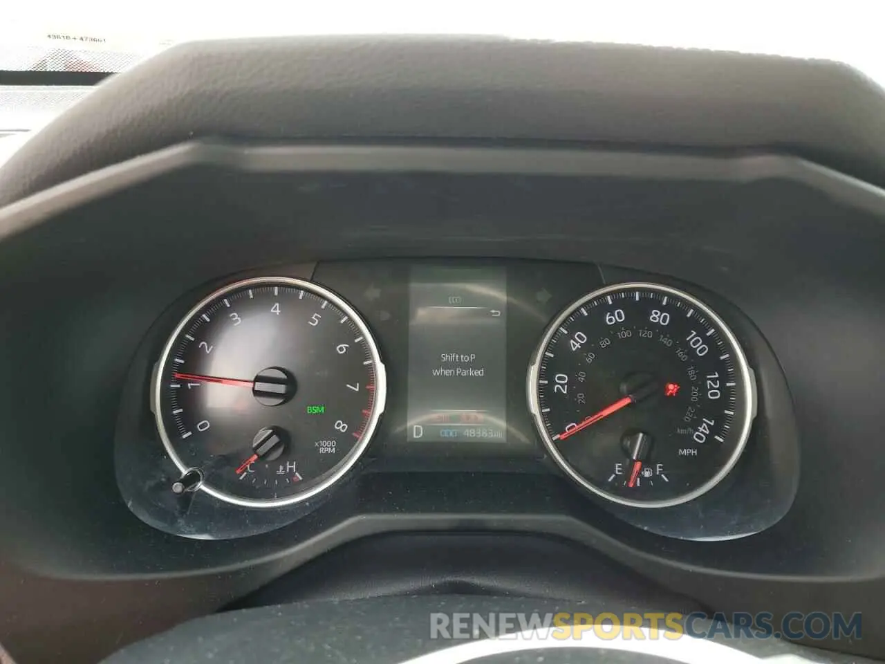 9 fotografías del automóvil dañado 2T3W1RFV3NW223778 TOYOTA RAV4 2022