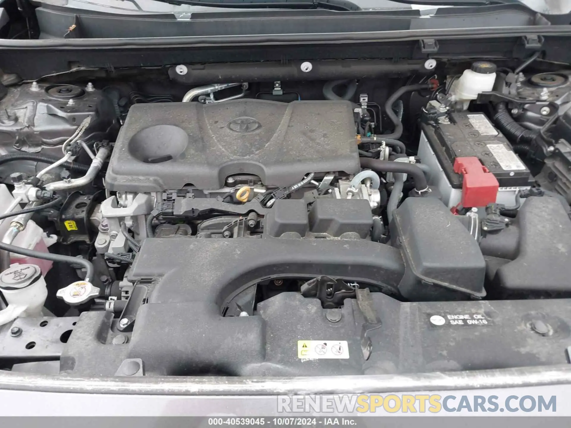 10 fotografías del automóvil dañado 2T3W1RFV4NC187276 TOYOTA RAV4 2022
