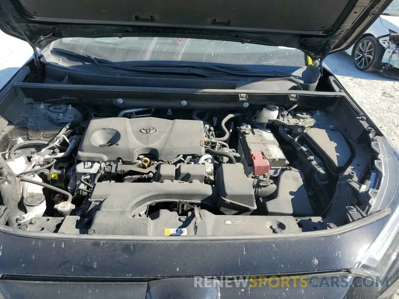 12 fotografías del automóvil dañado 2T3W1RFV4NC208160 TOYOTA RAV4 2022