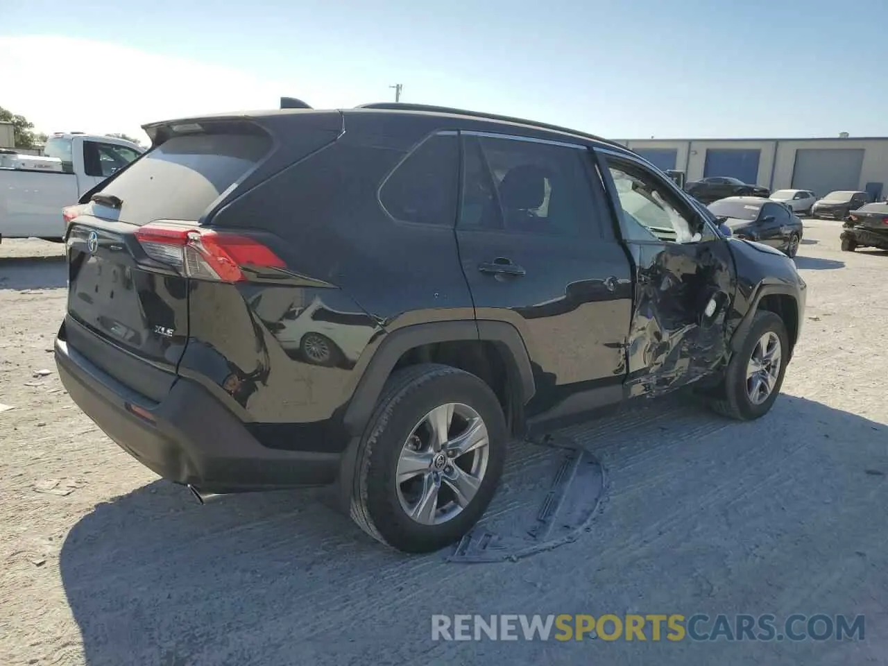 3 fotografías del automóvil dañado 2T3W1RFV4NC208160 TOYOTA RAV4 2022