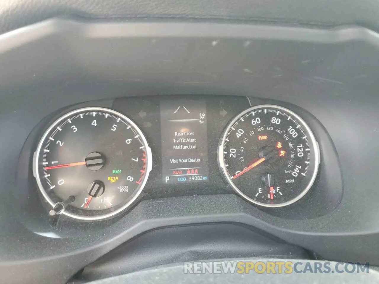 9 fotografías del automóvil dañado 2T3W1RFV4NC208160 TOYOTA RAV4 2022