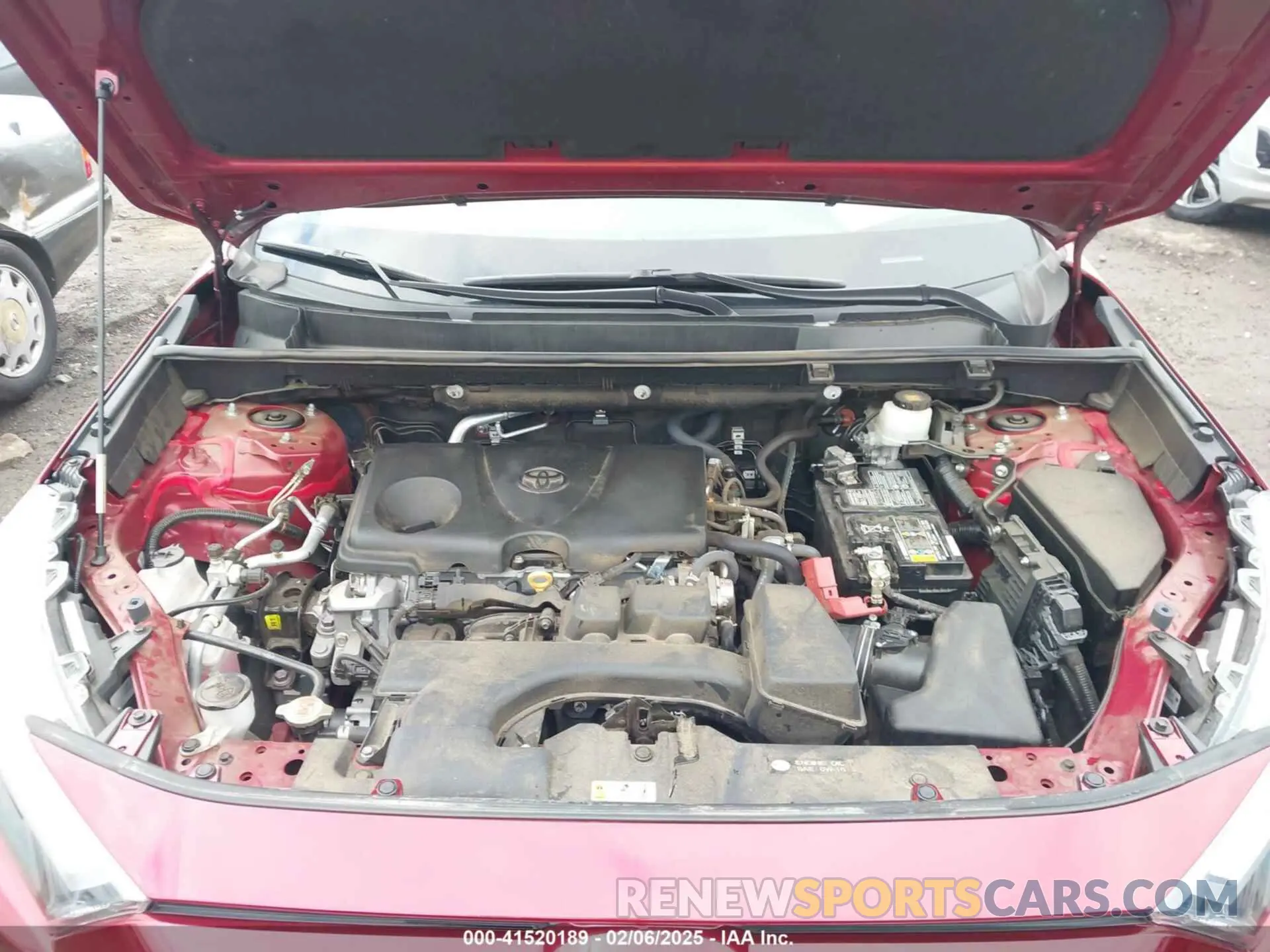 10 fotografías del automóvil dañado 2T3W1RFV4NW190905 TOYOTA RAV4 2022