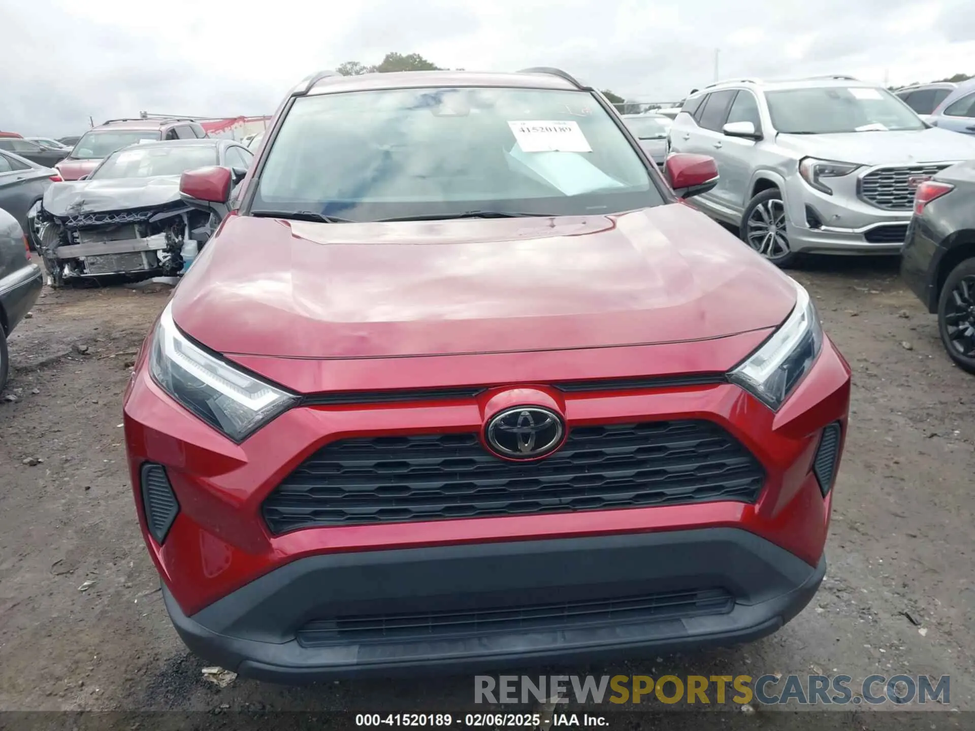 12 fotografías del automóvil dañado 2T3W1RFV4NW190905 TOYOTA RAV4 2022