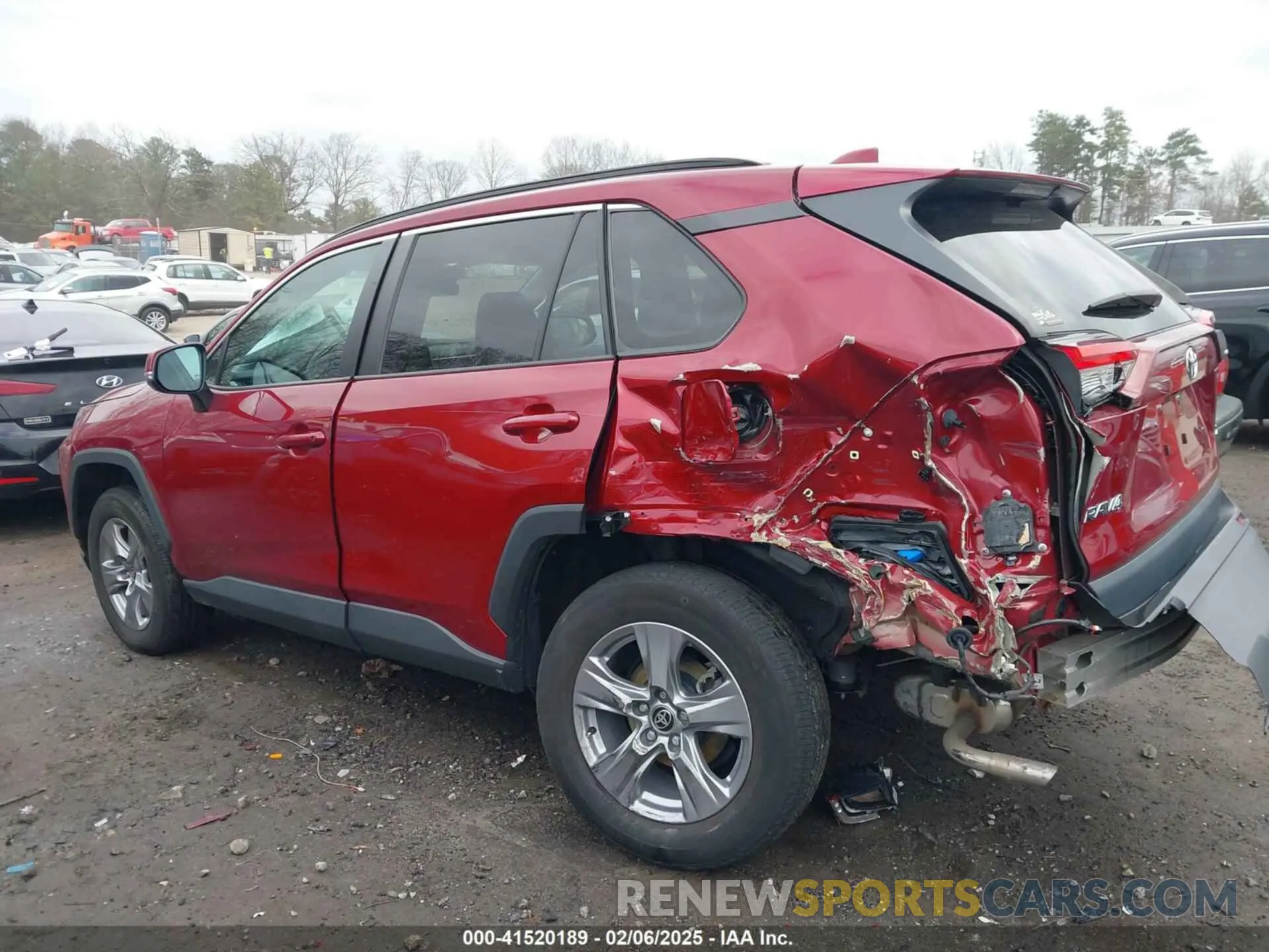 14 fotografías del automóvil dañado 2T3W1RFV4NW190905 TOYOTA RAV4 2022