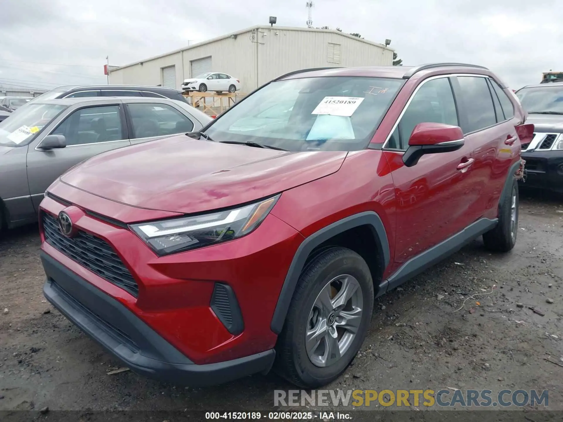 2 fotografías del automóvil dañado 2T3W1RFV4NW190905 TOYOTA RAV4 2022